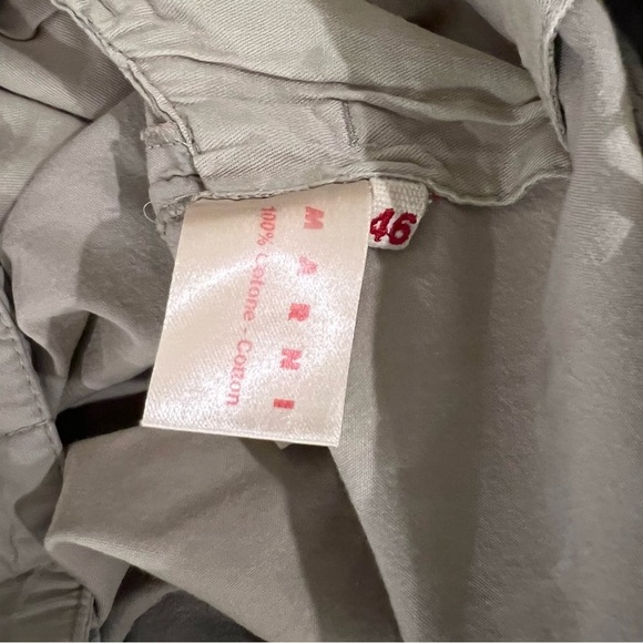 Cropped MARNI Tan Pants - Picture 6 of 6